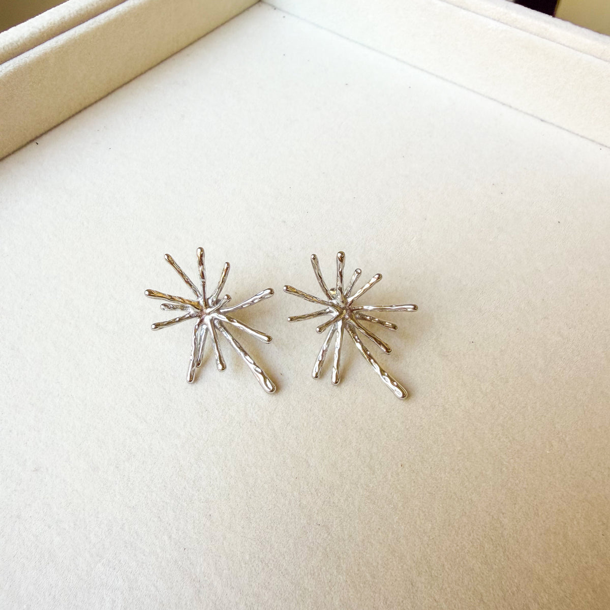 Elya Earrings Silver